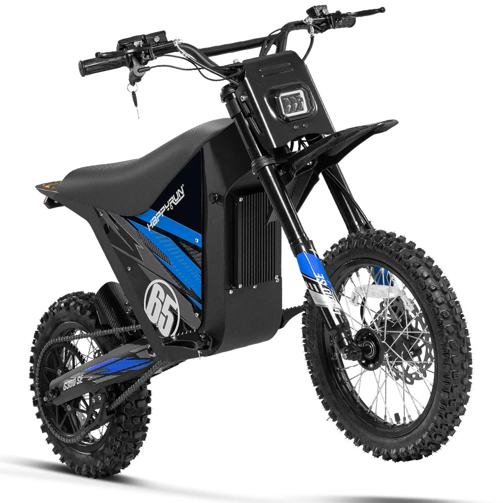 HappyRun G300 SE 48V/26Ah 4500W Electric Mini Dirt Bike - Image 6
