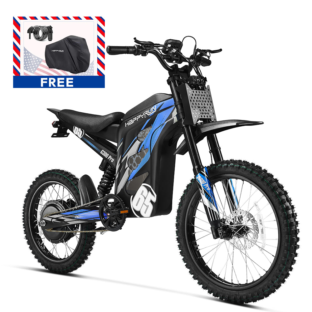 HappyRun 6500W Electric Dirt Bike G300 Pro - Image 7