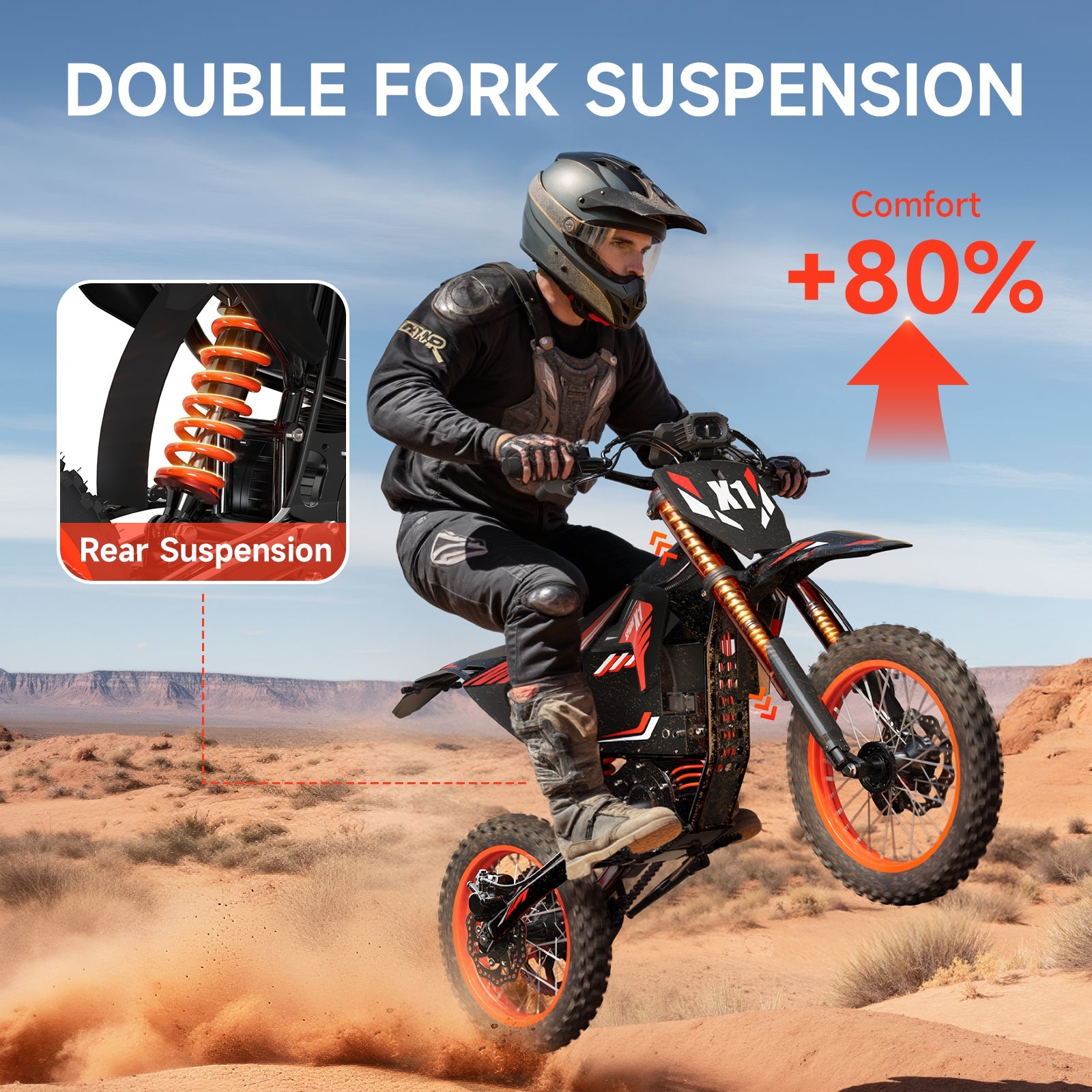 X1 Spark M*2 Electric Mini Bike - Image 7