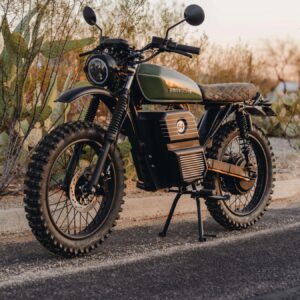 Beachman Scrambler 64 | Electric Cafe Racer On & offroad E-Bike & Moped