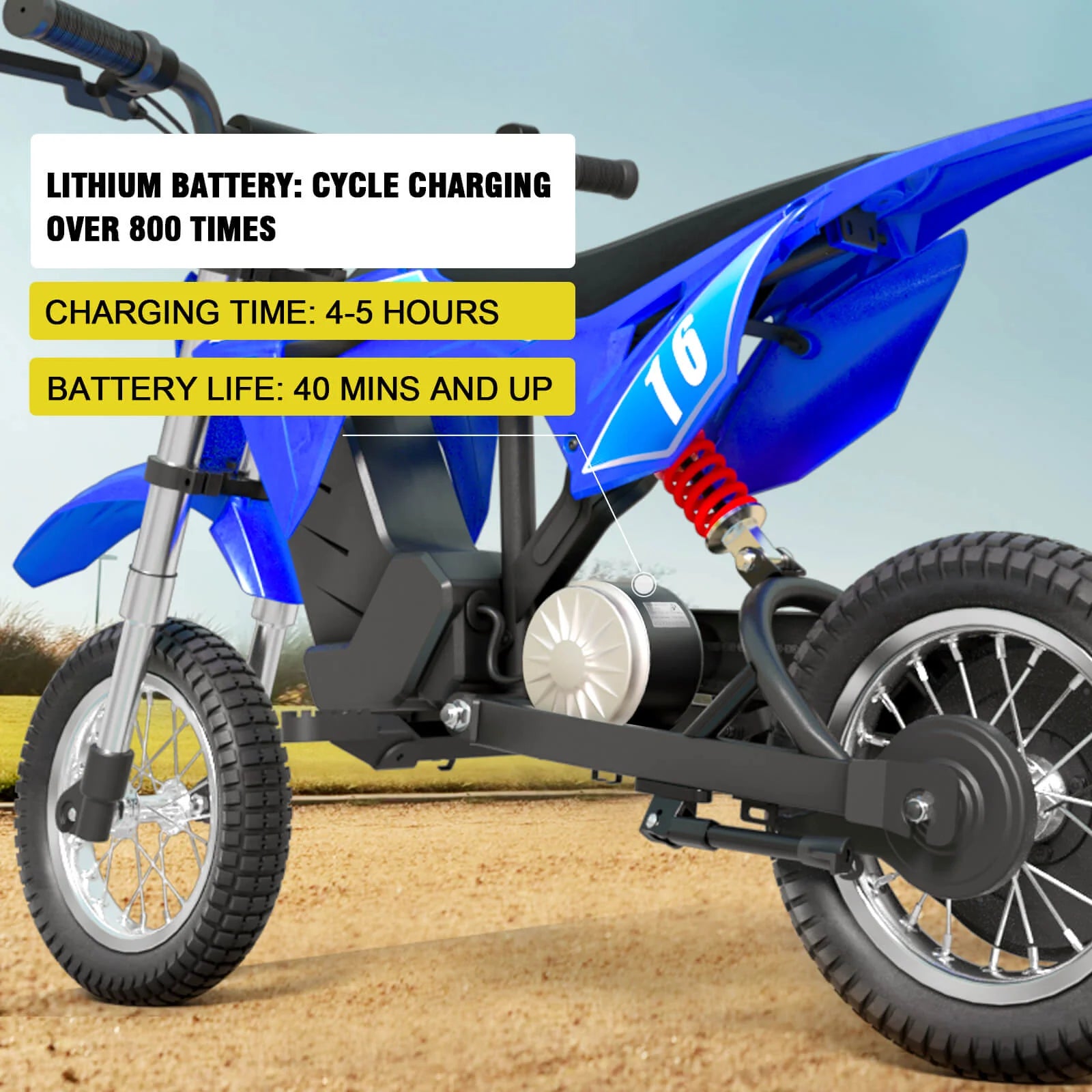 Hiboy DK1 36V/4Ah 300W Electric Dirt Bike For Kids - Image 4