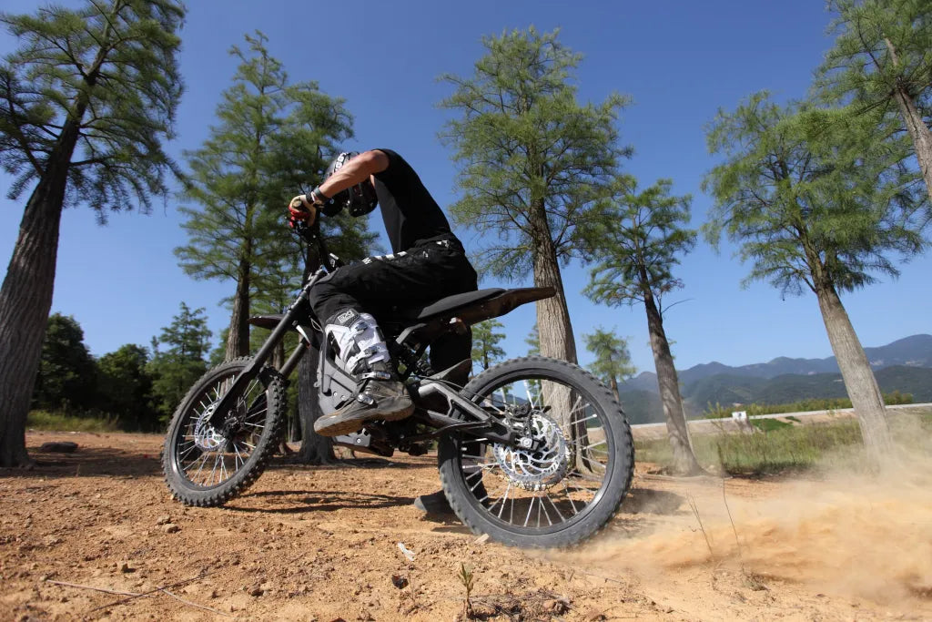 E Ride Pro S: 17" 72V 8KW 30AH | Electric Dirt Bike for Kids & Adults - Image 6