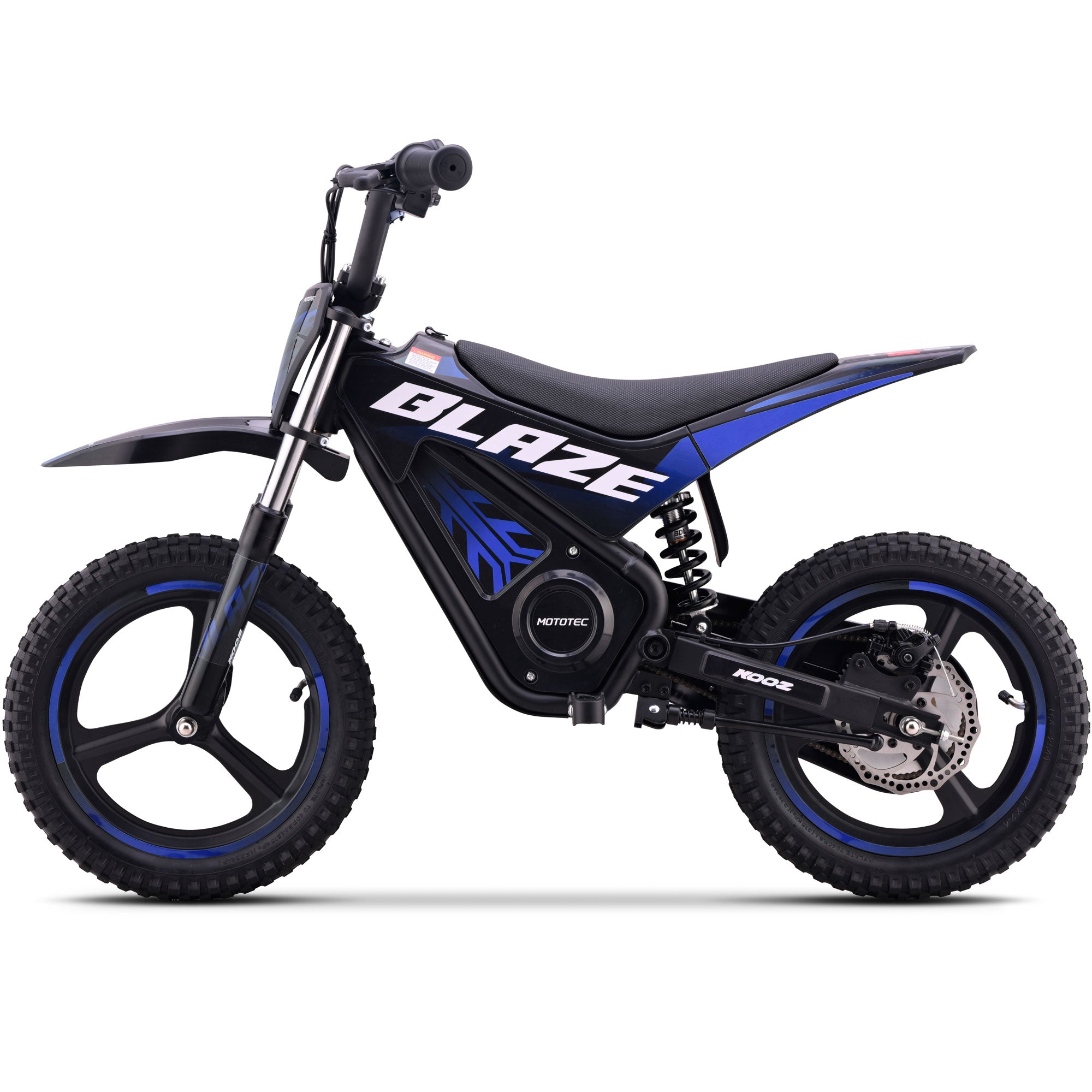 MotoTec Blaze 36V/5.2Ah 350W Electric Dirt Bike - Image 4