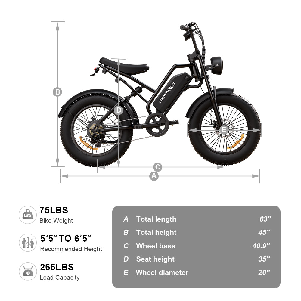 Electric Dirt Bike Cargo Black City E-bike For Sale Tank G50 - Image 5