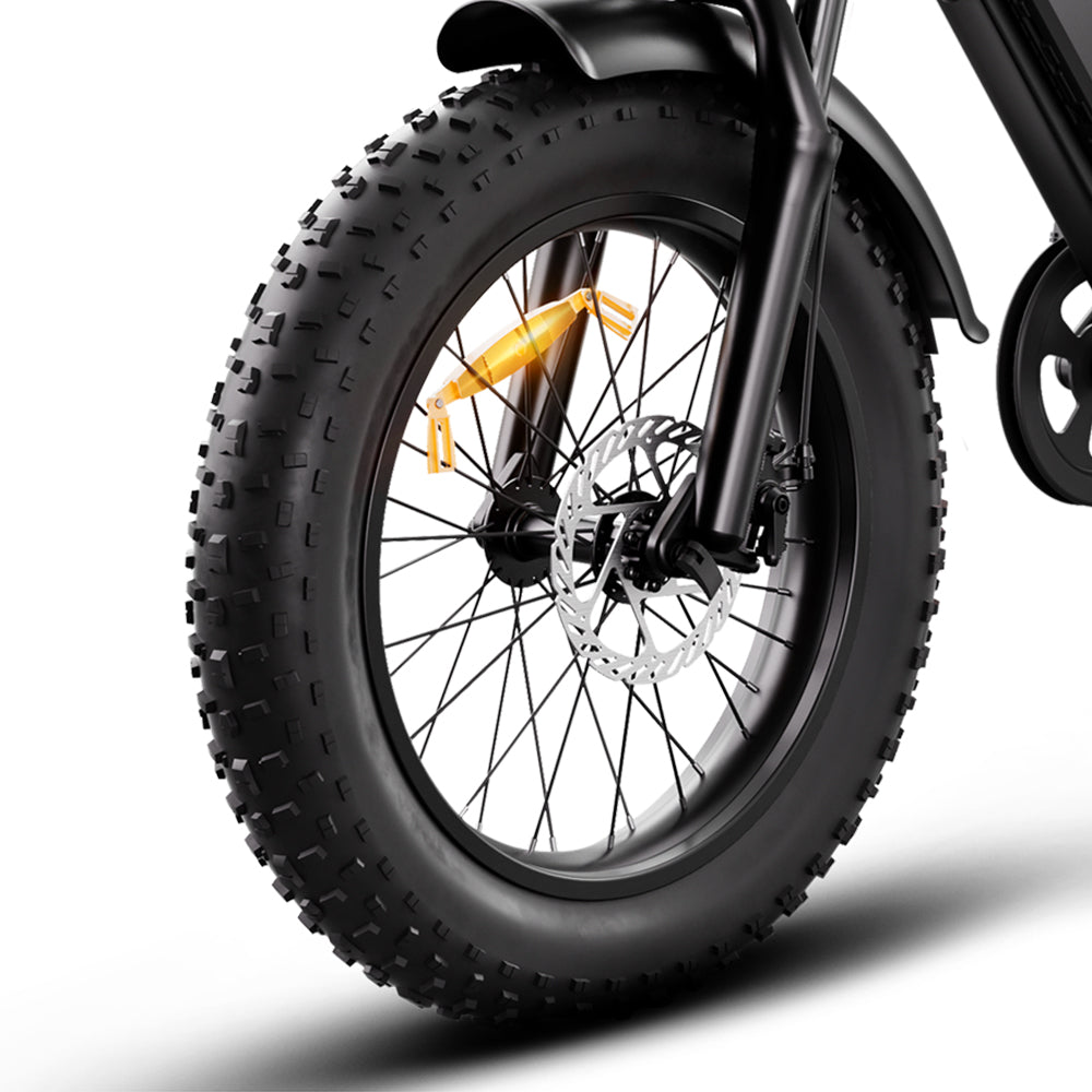 Electric Dirt Bike Cargo Black City E-bike For Sale Tank G50 - Image 6