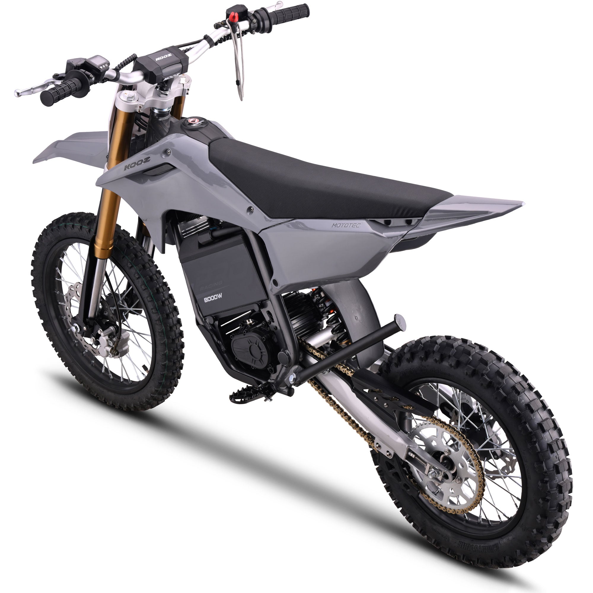 MotoTec Pro 72V/35Ah 8000W 17/14 Off-Road Electric Dirt Bike - Image 4