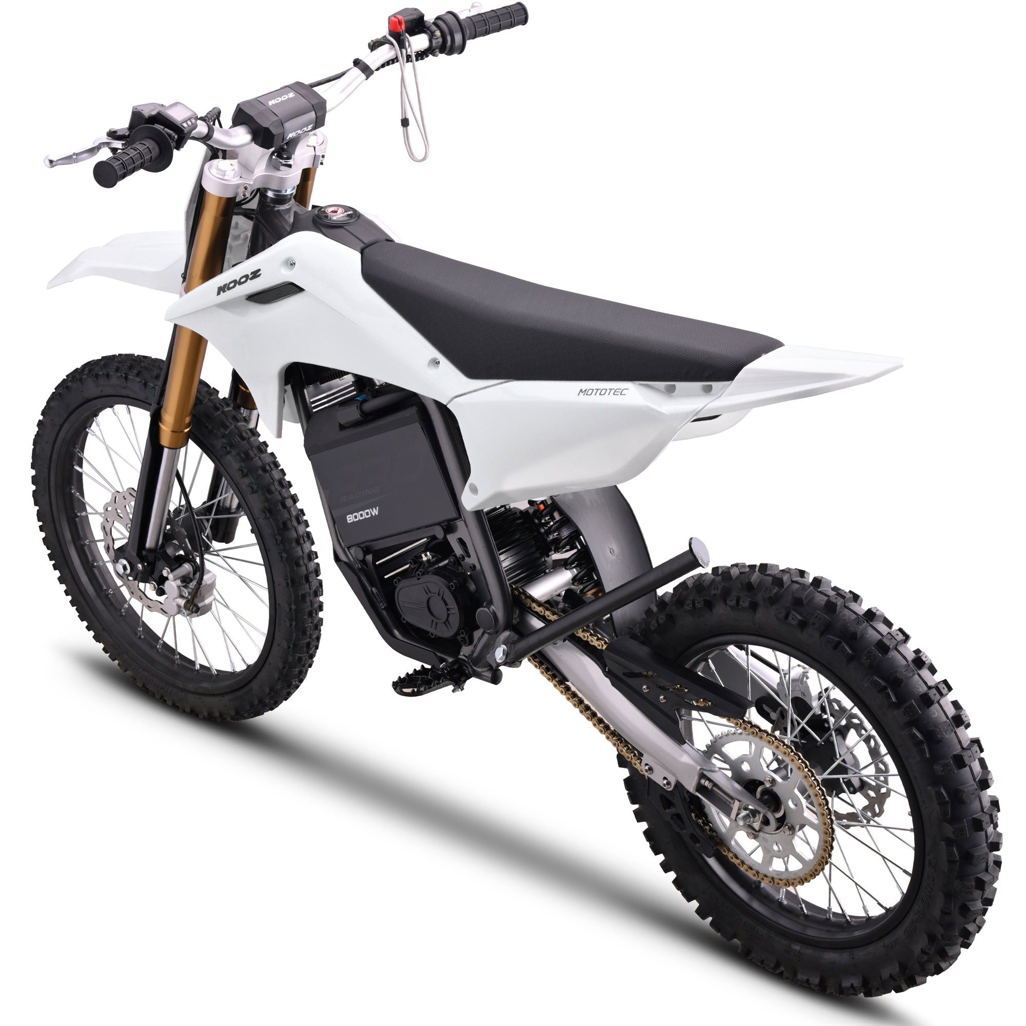 MotoTec Pro 72V/35Ah 8000W 19/16 Off-Road Electric Dirt Bike - Image 4
