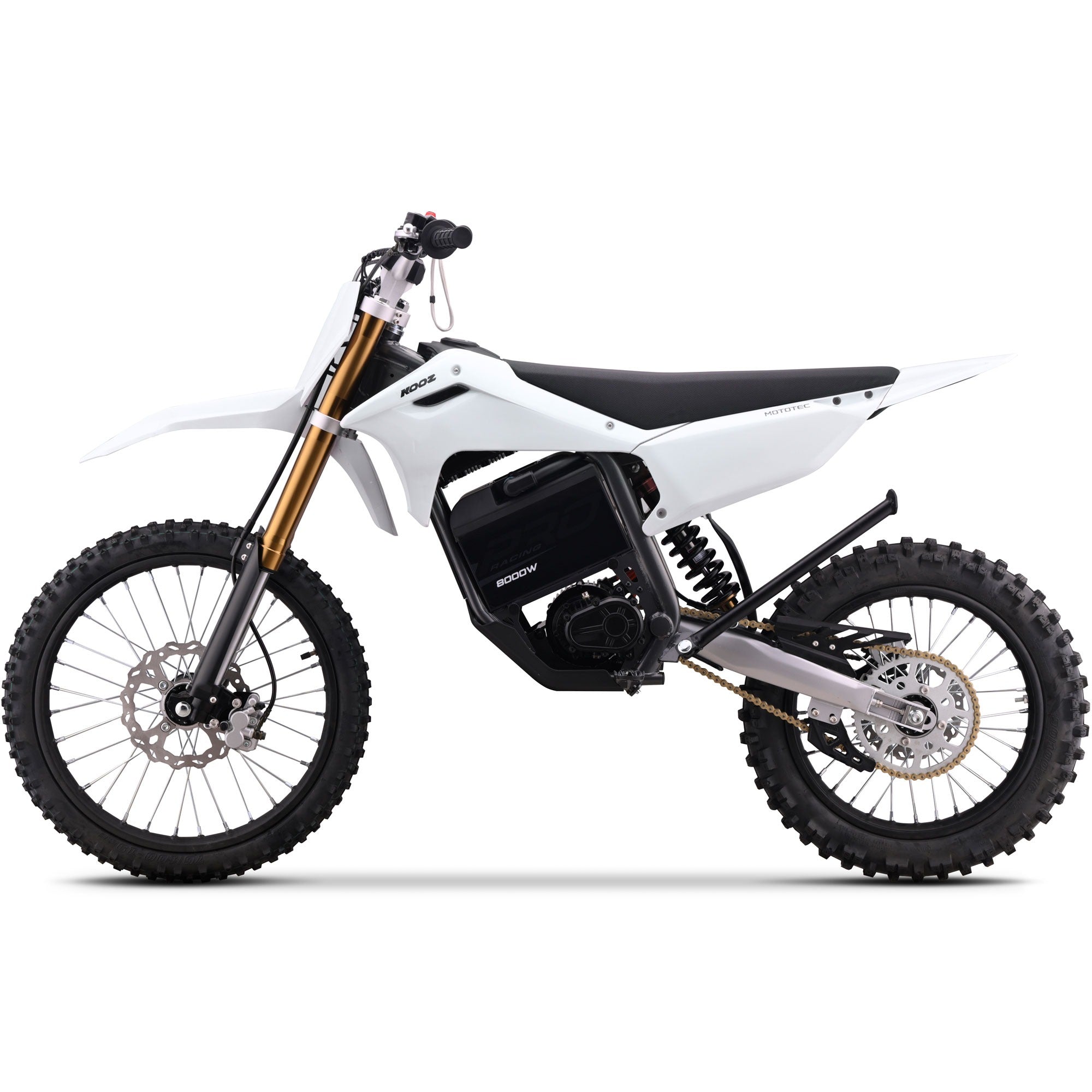MotoTec Pro 72V/35Ah 8000W 19/16 Off-Road Electric Dirt Bike - Image 2