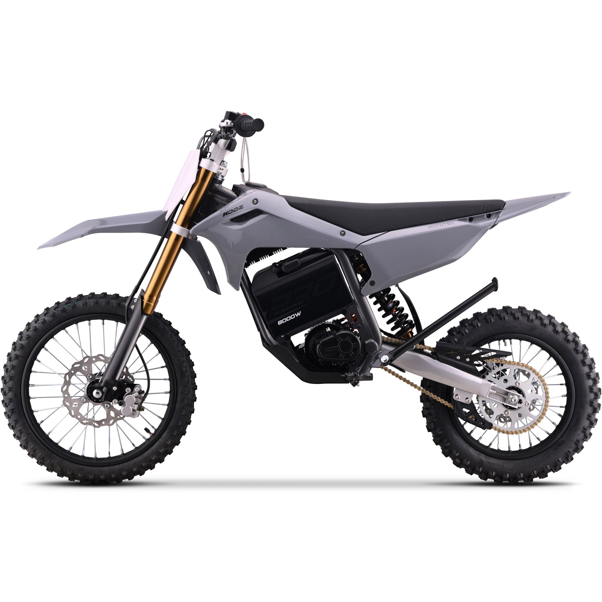 MotoTec Pro 72V/35Ah 8000W 17/14 Off-Road Electric Dirt Bike - Image 2
